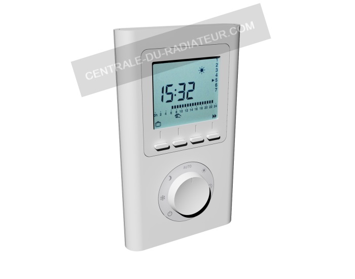 Thermostat radiateur électrique onde radio